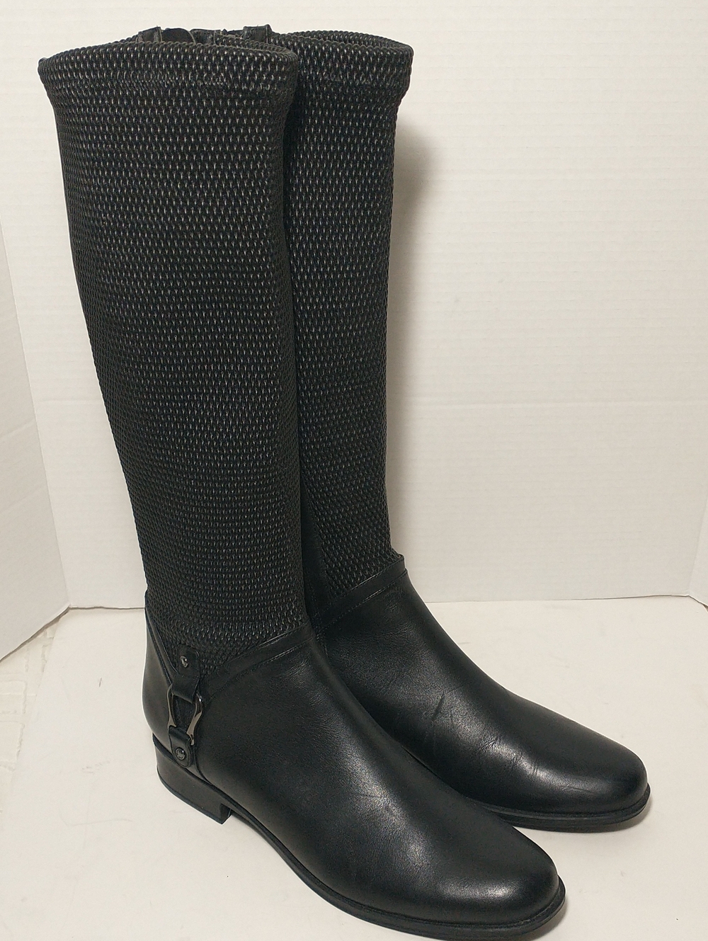 Blondo Verga Aquaprotect Tall Black Waterproof Boots, Size 9, Winter Dress Boot
